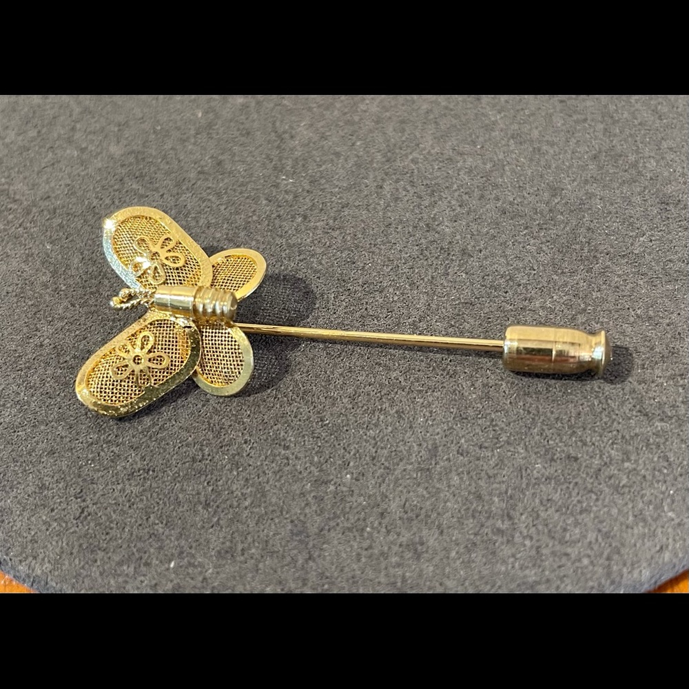 Butterfly stick pin